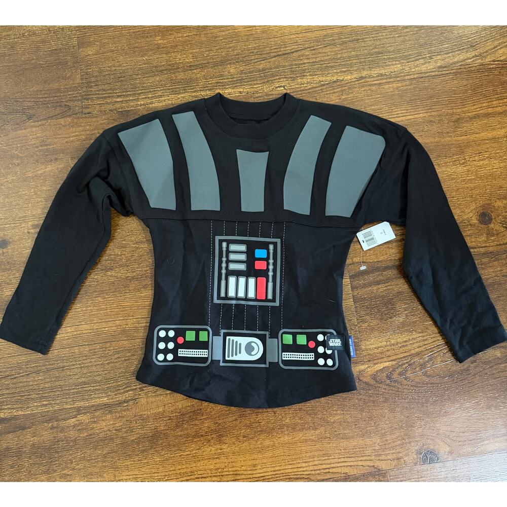 Disney Star Wars Darth Vader Spirit Jersey NWT KIDS Size 4